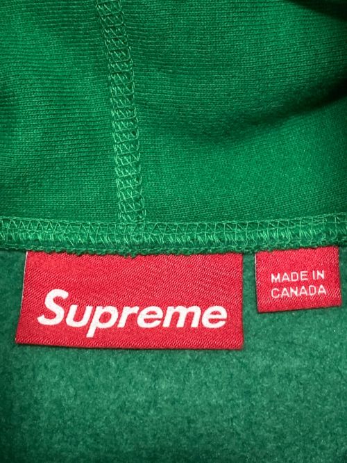 SUPREME（シュプリーム）SUPREME (シュプリーム) Box Logo Hooded Sweatshirt グリーン サイズ:XLの古着・服飾アイテム