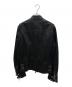 VALENTINO (ヴァレンティノ) レザージャケット ブラック サイズ:46：36000円