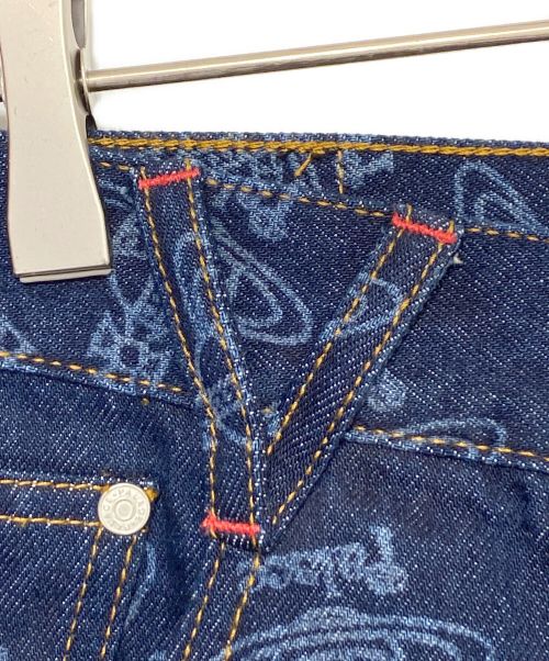 Vivienne Westwood（ヴィヴィアンウエストウッド）Vivienne Westwood (ヴィヴィアンウエストウッド) PALACE (パレス) Denim Jean インディゴ サイズ:34の古着・服飾アイテム
