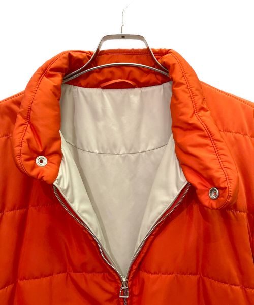 HERMES（エルメス）HERMES (エルメス) 中綿ジップアップジャケット オレンジ サイズ:XLの古着・服飾アイテム