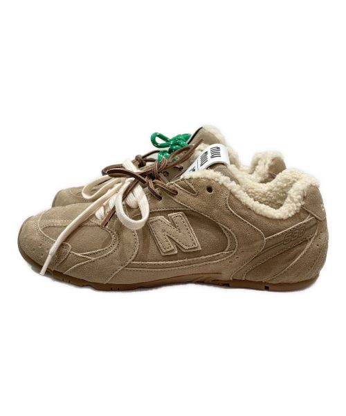 MIU MIU（ミュウミュウ）MIU MIU (ミュウミュウ) NEW BALANCE (ニューバランス) 530 SL ブリーチドレザー スニーカー ブラウン サイズ:38の古着・服飾アイテム
