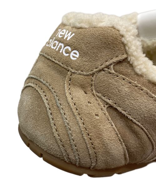 MIU MIU（ミュウミュウ）MIU MIU (ミュウミュウ) NEW BALANCE (ニューバランス) 530 SL ブリーチドレザー スニーカー ブラウン サイズ:38の古着・服飾アイテム