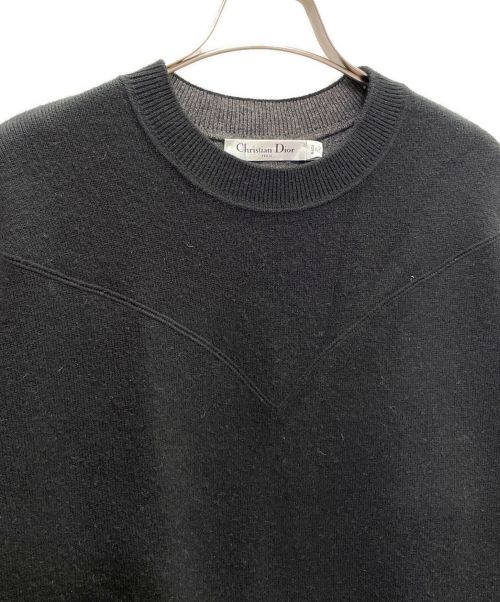 Christian Dior（クリスチャン ディオール）Christian Dior (クリスチャン ディオール) J'ADIORカシミヤニット ブラック サイズ:40の古着・服飾アイテム