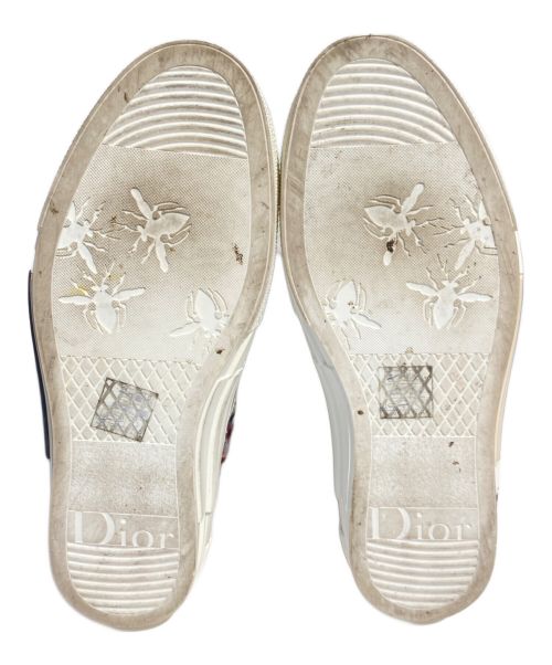 Christian Dior（クリスチャン ディオール）Christian Dior (クリスチャン ディオール) 空山基 (ソラヤマ ハジメ) B23 ラバー×ファブリック ハイカットスニーカー ライトグレー サイズ:42の古着・服飾アイテム
