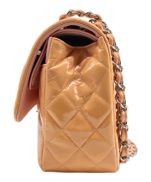 CHANEL（シャネル）CHANEL (シャネル) マトラッセ30/パテントショルダーバッグ オレンジ×ピンク サイズ:30の古着・服飾アイテム