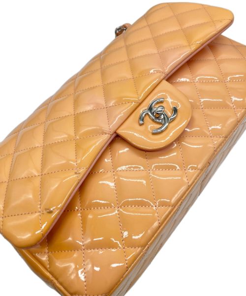 CHANEL（シャネル）CHANEL (シャネル) マトラッセ30/パテントショルダーバッグ オレンジ×ピンク サイズ:30の古着・服飾アイテム