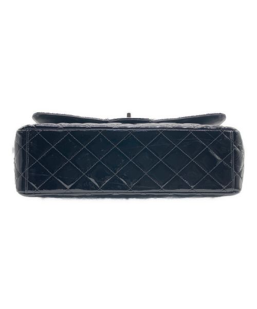 CHANEL（シャネル）CHANEL (シャネル) パテントデカマトラッセチェーンショルダーバッグ ブラック サイズ:33の古着・服飾アイテム