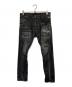 DSQUARED2（ディースクエアード）の古着「ＣLASSIC KENNY JEAN」｜ブラック