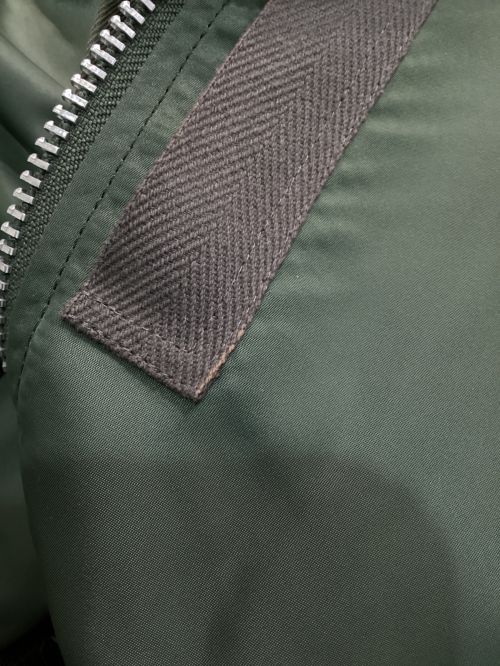 sacai（サカイ）sacai (サカイ) MA-1(エムエーワン)ジャケット カーキ サイズ:1の古着・服飾アイテム