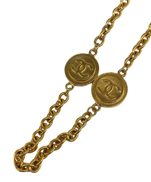 CHANEL（シャネル）CHANEL (シャネル) ココマーク ロングネックレス ゴールドの古着・服飾アイテム