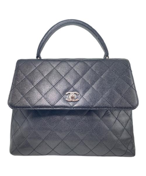 CHANEL（シャネル）CHANEL (シャネル) マトラッセトップハンドル ブラックの古着・服飾アイテム