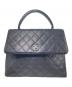 CHANEL（シャネル）の古着「マトラッセトップハンドル」｜ブラック