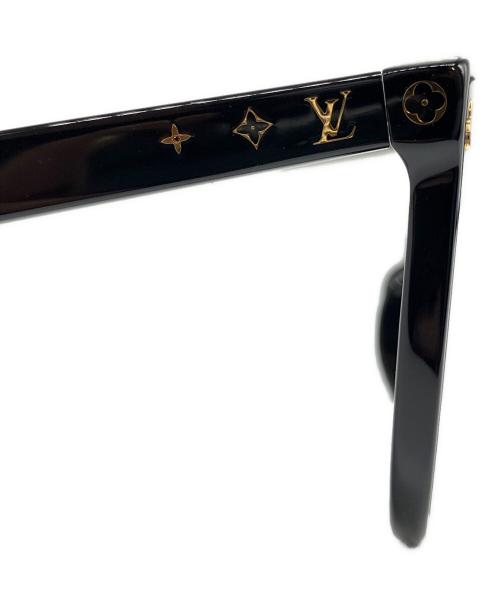 LOUIS VUITTON（ルイ ヴィトン）LOUIS VUITTON (ルイ ヴィトン) サングラス・マイ モノグラム フェイム ラージ スクエア ブラックの古着・服飾アイテム
