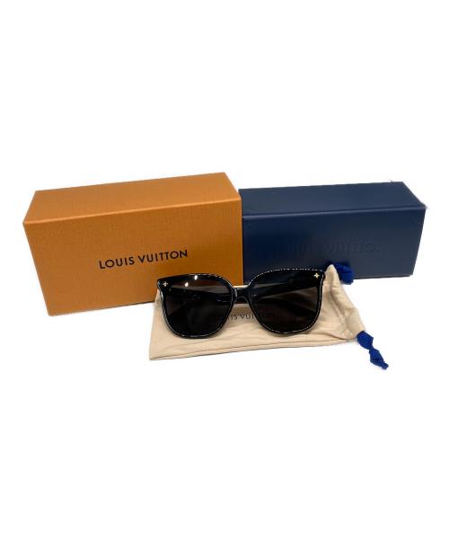 LOUIS VUITTON（ルイ ヴィトン）LOUIS VUITTON (ルイ ヴィトン) サングラス・マイ モノグラム フェイム ラージ スクエア ブラックの古着・服飾アイテム