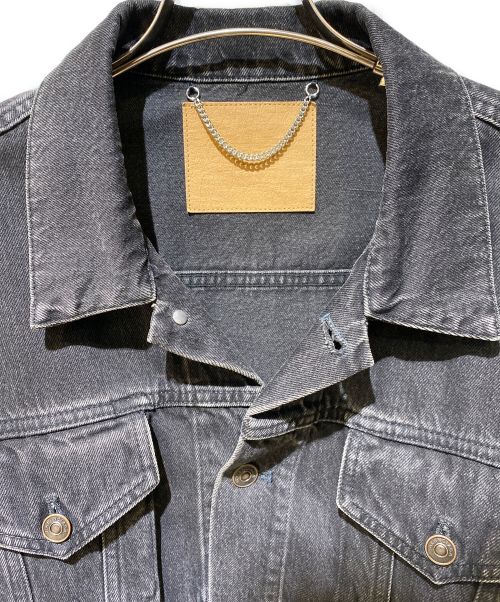 BALENCIAGA（バレンシアガ）BALENCIAGA (バレンシアガ) SWING DENIM JACKET（スウィングデニムジャケット） ブラック サイズ:36の古着・服飾アイテム