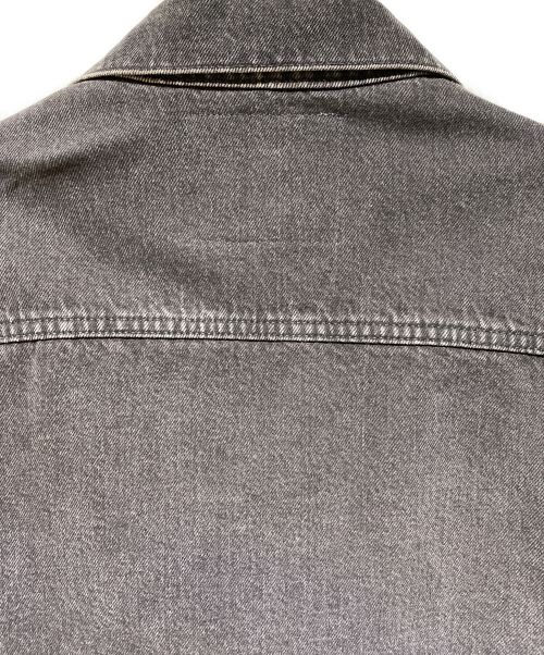 BALENCIAGA（バレンシアガ）BALENCIAGA (バレンシアガ) SWING DENIM JACKET（スウィングデニムジャケット） ブラック サイズ:36の古着・服飾アイテム