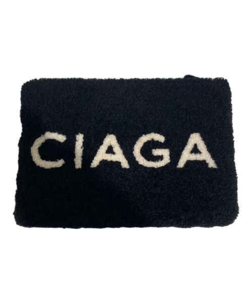 BALENCIAGA（バレンシアガ）BALENCIAGA (バレンシアガ) シアリングポーチ ブラックの古着・服飾アイテム