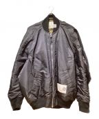 MIHARA YASUHIROミハラヤスヒロ）の古着「24AW HUGE FLIGHT JACKET（ヒュージフライトジャケット）」｜ブラック