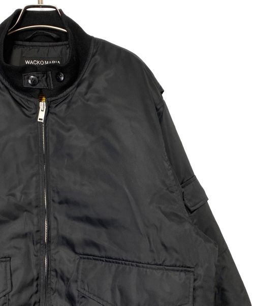 WACKO MARIA（ワコマリア）WACKO MARIA (ワコマリア) G-8 FLIGHT JACKET ブラック サイズ:XLの古着・服飾アイテム