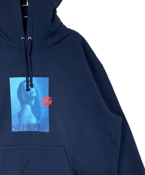 SUPREME（シュプリーム）SUPREME (シュプリーム) KATE MOSS (ケイト モス) KateMoss Hooded Sweatshirt ネイビー サイズ:XLの古着・服飾アイテム