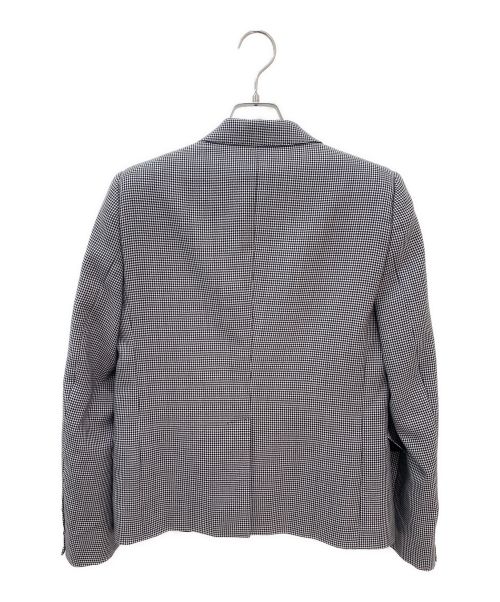 CELINE（セリーヌ）CELINE (セリーヌ) 格子柄テーラードジャケット ライトグレー サイズ:38の古着・服飾アイテム