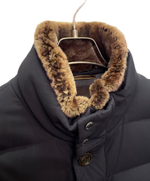 MOORER（ムーレー）MOORER (ムーレー) NETTUNO/ダウンコート ネイビー サイズ:48の古着・服飾アイテム