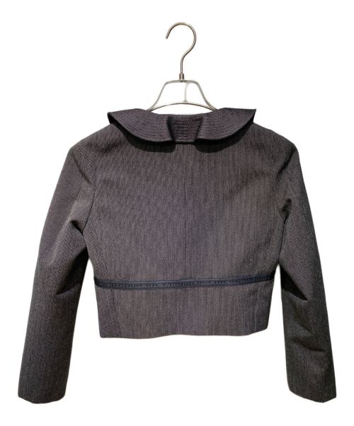 LOUIS VUITTON（ルイ ヴィトン）LOUIS VUITTON (ルイ ヴィトン) セットアップブラウス ダークグレー サイズ:34の古着・服飾アイテム