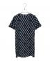 CHANEL (シャネル) ココマーク ノーカラーロングシャツ ネイビー サイズ:34：70000円