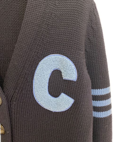 CELINE（セリーヌ）CELINE (セリーヌ) ラインカーディンガン ネイビー サイズ:Sの古着・服飾アイテム