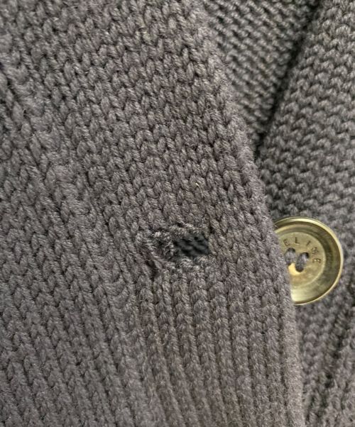 CELINE（セリーヌ）CELINE (セリーヌ) ラインカーディンガン ネイビー サイズ:Sの古着・服飾アイテム