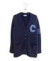 CELINE（セリーヌ）の古着「ラインカーディンガン」｜ネイビー