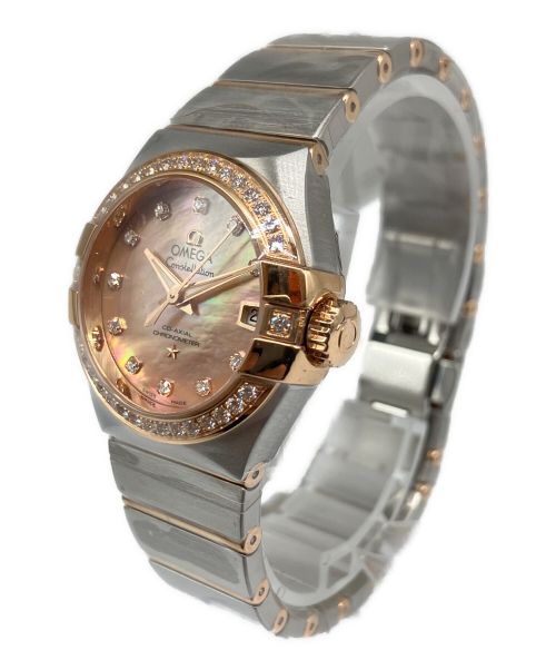 OMEGA（オメガ）OMEGA (オメガ) CONSTELLATION/コンステレーション ピンク（シェル） サイズ:27mmの古着・服飾アイテム