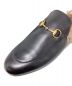 中古・古着 GUCCI (グッチ) ホースビットファーミュール ブラック サイズ:40：30000円