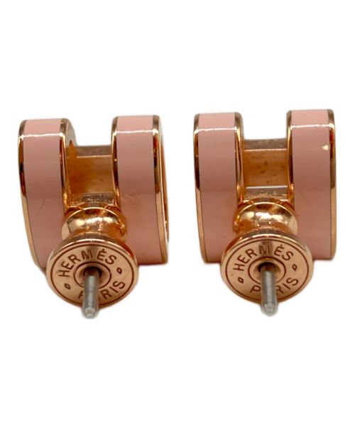 HERMES（エルメス）HERMES (エルメス) ポップアッシュ ピアス ライトピンクの古着・服飾アイテム