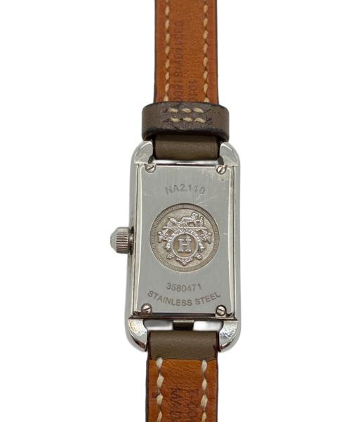 HERMES（エルメス）HERMES (エルメス) クォーツ 腕時計 ナンタケット ホワイトの古着・服飾アイテム