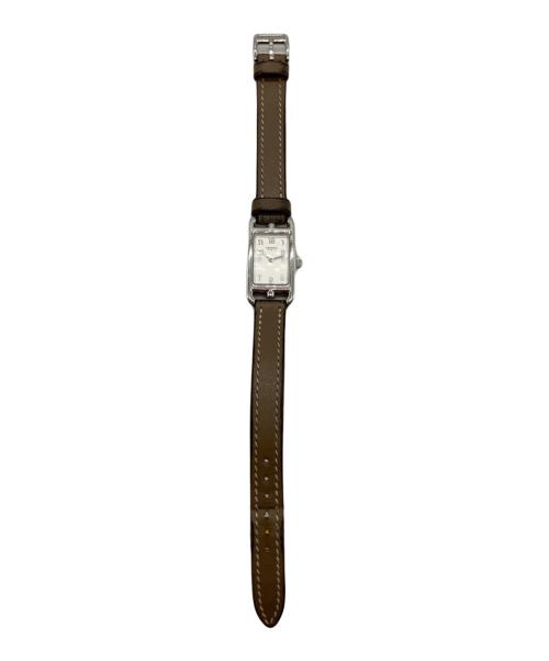 HERMES（エルメス）HERMES (エルメス) クォーツ 腕時計 ナンタケット ホワイトの古着・服飾アイテム