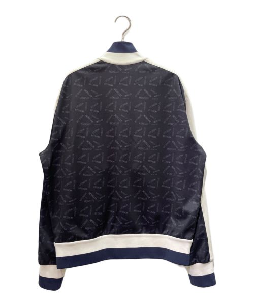 MONCLER（モンクレール）MONCLER (モンクレール) ZIP UP CARDIGAN ネイビー サイズ:Mの古着・服飾アイテム