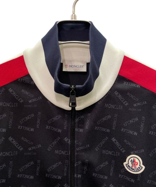 MONCLER（モンクレール）MONCLER (モンクレール) ZIP UP CARDIGAN ネイビー サイズ:Mの古着・服飾アイテム