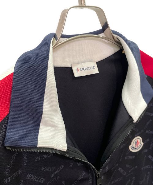 MONCLER（モンクレール）MONCLER (モンクレール) ZIP UP CARDIGAN ネイビー サイズ:Mの古着・服飾アイテム