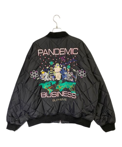 SUPREME（シュプリーム）SUPREME (シュプリーム) AOI Quilted Work Jacket ブラック サイズ:XLの古着・服飾アイテム