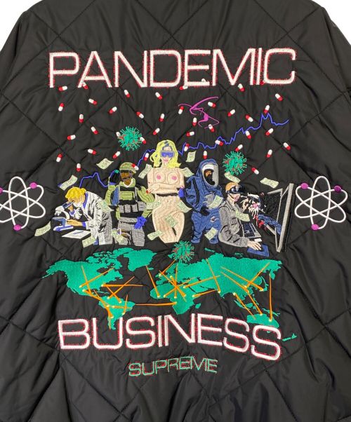 SUPREME（シュプリーム）SUPREME (シュプリーム) AOI Quilted Work Jacket ブラック サイズ:XLの古着・服飾アイテム