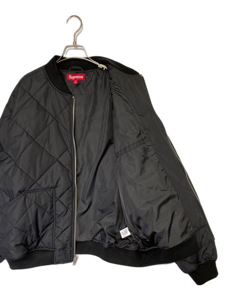 SUPREME（シュプリーム）SUPREME (シュプリーム) AOI Quilted Work Jacket ブラック サイズ:XLの古着・服飾アイテム