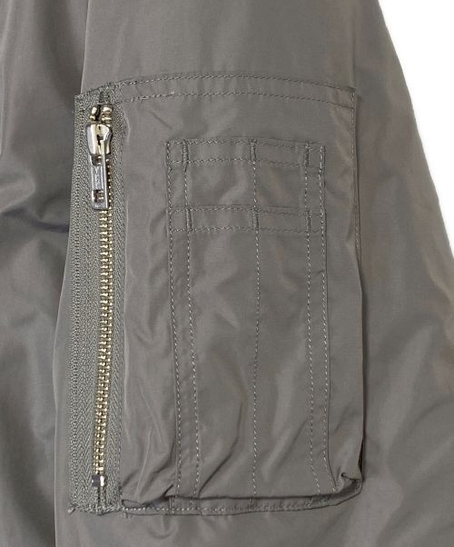 WACKO MARIA（ワコマリア）WACKO MARIA (ワコマリア) N-3B FLIGHT JACKET グレー サイズ:XLの古着・服飾アイテム
