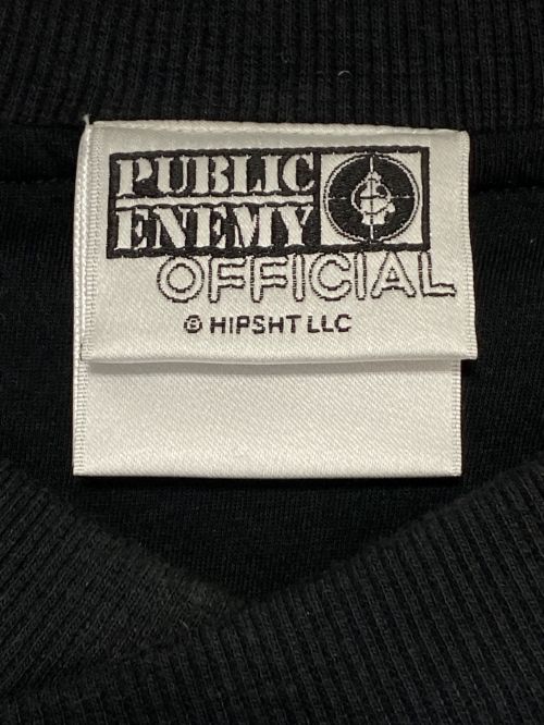 SAINT MICHAEL（セントマイケル）SAINT MICHAEL (セントマイケル) PUBLIC ENEMY (パブリック エネミー) PE_NYL PLOVR/ST ENEMY ブラック サイズ:XLの古着・服飾アイテム