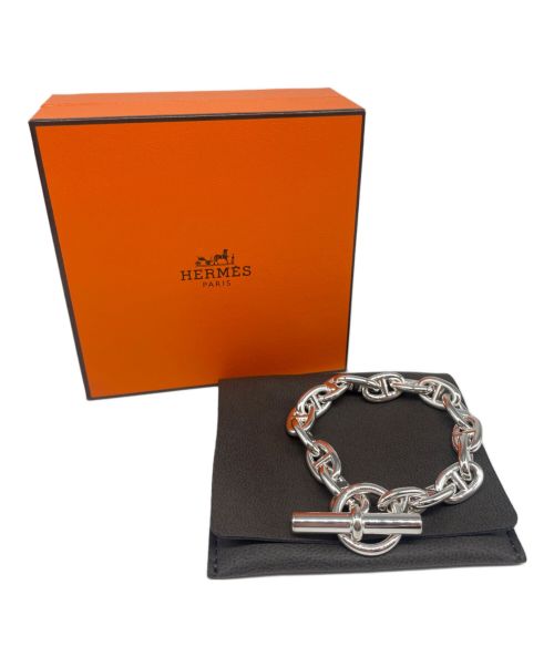 HERMES（エルメス）HERMES (エルメス) シェーヌダンクル MM CHAINE D’ANCRE シルバー サイズ:MMの古着・服飾アイテム