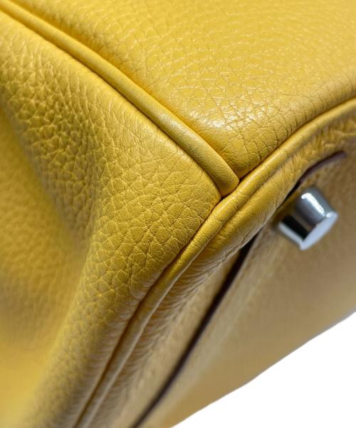 HERMES（エルメス）HERMES (エルメス) バーキン30/シルバー金具/トゴ/▢M刻印 イエロー サイズ:30の古着・服飾アイテム