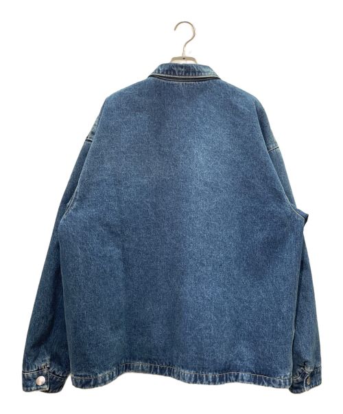 PRADA（プラダ）PRADA (プラダ) Padded Denim Shirt インディゴ サイズ:Lの古着・服飾アイテム