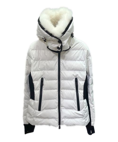 MONCLER GRENOBLE（モンクレール グルノーブル）MONCLER GRENOBLE (モンクレール グルノーブル) LAMOURA/ダウンジャケット ホワイト サイズ:3の古着・服飾アイテム