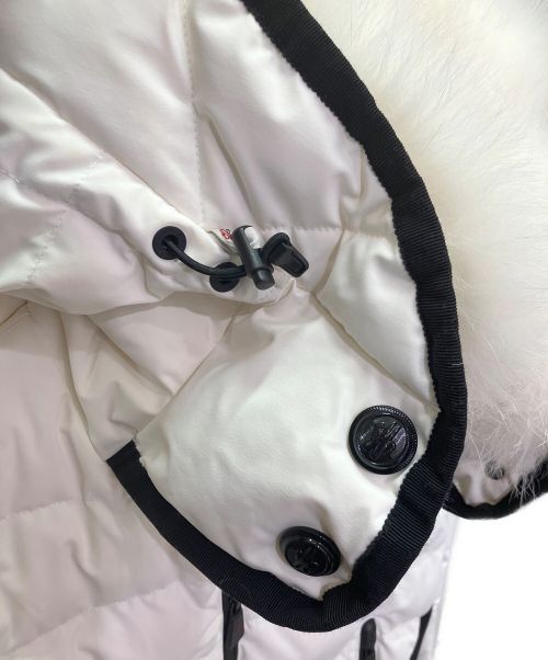 MONCLER GRENOBLE（モンクレール グルノーブル）MONCLER GRENOBLE (モンクレール グルノーブル) LAMOURA/ダウンジャケット ホワイト サイズ:3の古着・服飾アイテム