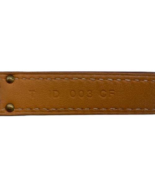 HERMES（エルメス）HERMES (エルメス) ケリーブレスレット ドゥブルトゥール ベージュの古着・服飾アイテム
